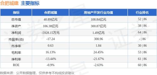 合肥城建股票分析报告