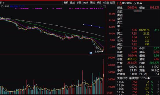 600383股票分析，万科A的投资潜力与风险